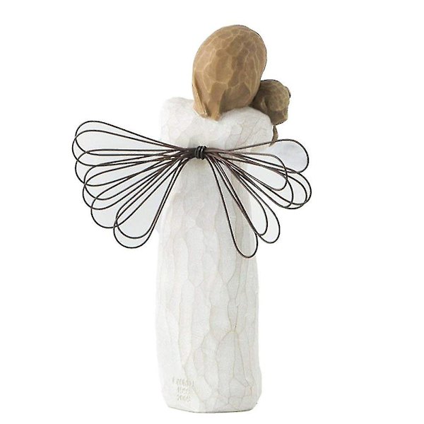 Hy Home Ornament Willow Tree Angels Family Figure Angel Figure Statue Decor