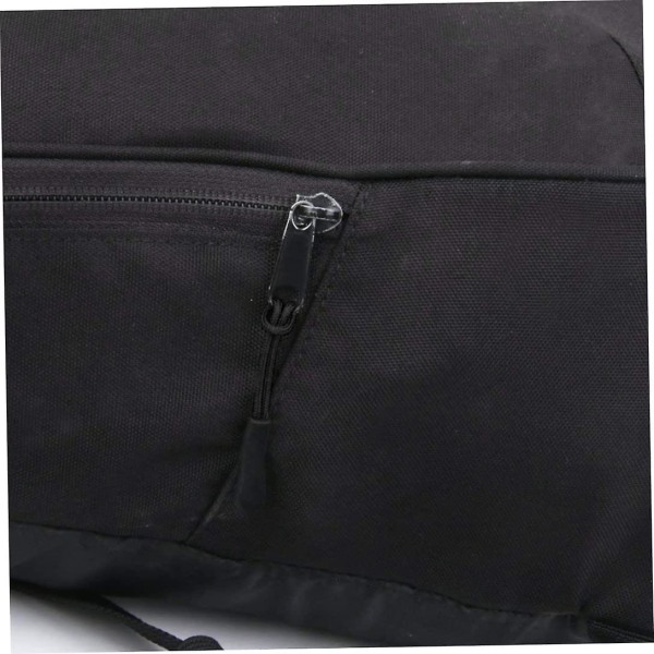 Holdbar Nylon Snor Trækker Lynlås Anti Slip Gripper Forlængelse Lynlås Tag Udskiftning Sort 100stk