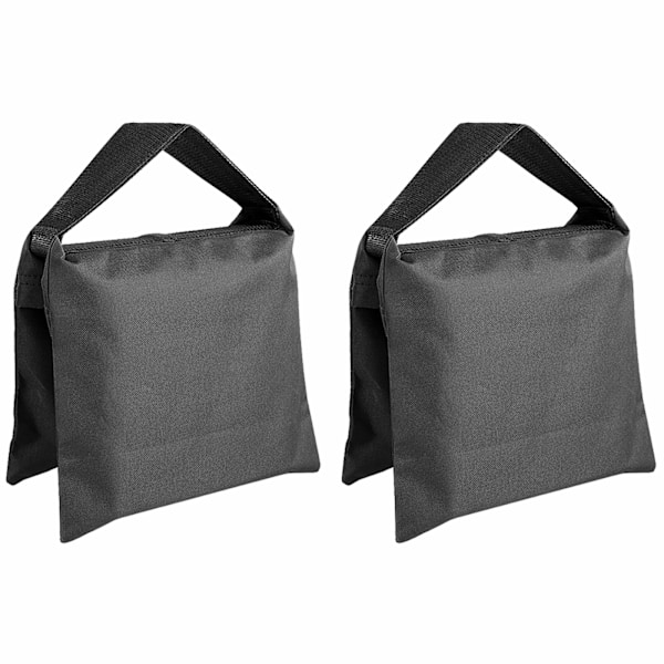 Kraftiga Sandsäckar för Fotografering Studio Video Sandsäckar för Ljusstativ, Bomstativ, Tripoder - 2-pack