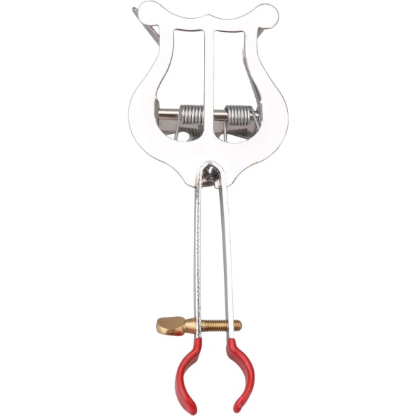 13,7x5,2x1,9cm Silver Lätt Trumpet Marching Lyre för Instrument Silver