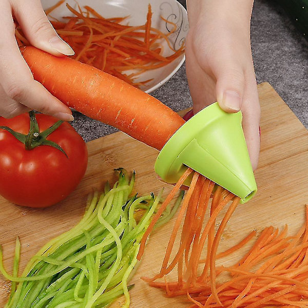 Håndholdt spiralizer grøntsagsslicer - Zucchini Spaghetti Maker Zoodle Maker - G