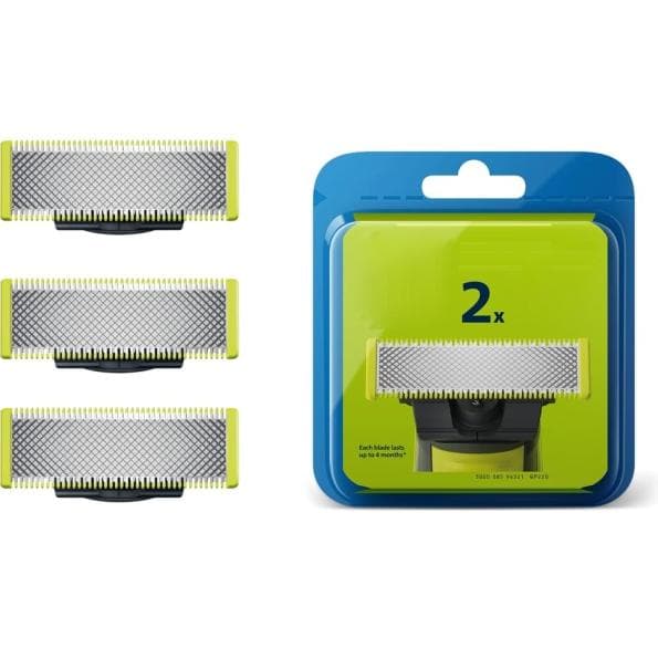 Högkvalitativa ersättningsblad för Philips OneBlade - 3-pack