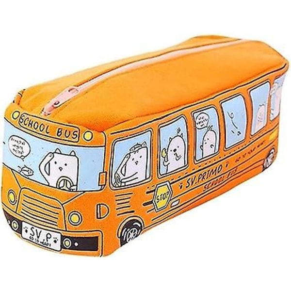 (orange) Case för små djur , Case för bil med stor kapacitet , Söt personligt case med stor kapacitet , Case för skolbuss , U