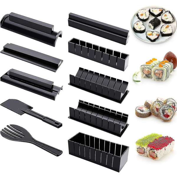 Sushi Ma Kit för nybörjare 10 stycken Sushi Maker Tool