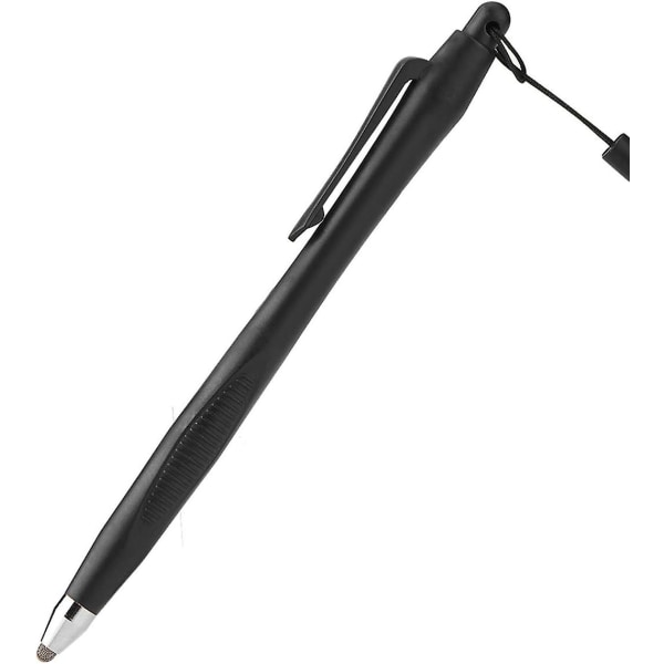 2 stk. Universal Stylus Pen Touch Screen Stylus Pen Tegnepen til Telefon Tablet Pcs Bærbare computere (sort)