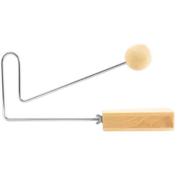 VIB7-WD Vibraslap & CLA7-RD Redwood Træ Claves - 20cm Længde Par Claves + Wooden Claves Single