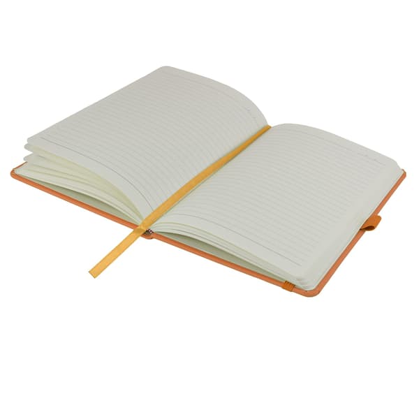Premium A5 Notesbog Ny Linjeret Hard Cover Journal med Pen Loop, 196 Sider, Elastisk Lukning og Båndmarkør Notesblok Notesbog Notesblok
