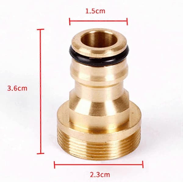 Kopplingar för diskbänkskran, kökskran, trädgårdsslang, bilsprutadapter