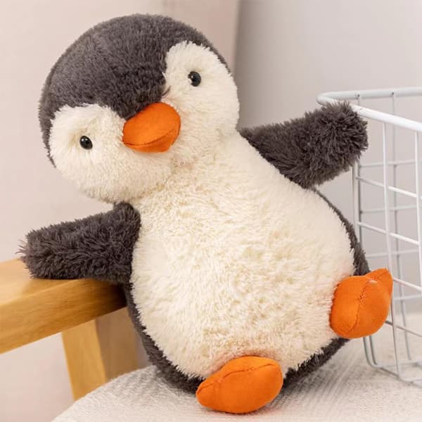 Pingviini-pehmolelu, 35 cm täytetty pingviini, eläinpehmolelut