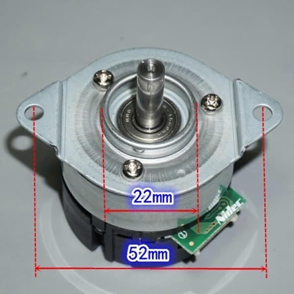 DC 9V/12V/24V 24h PWM Børsteløs Servomotor CW/CCW Indbygget Drivenhed Encoder