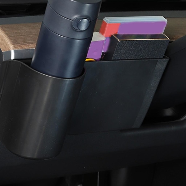 Mugghållare För Modell 3/y Front Dashboard Förvaringslåda För Mobiltelefonnycklar