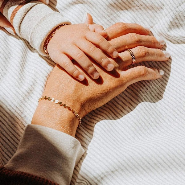 Armband för kvinnor 14K guldpläterad delikat kedja enkelt smycke sött för flickor Coin Chain 2 Layer Satellite Chain