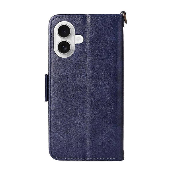 Läder Telefonfodral För iPhone 17 myi BLUE