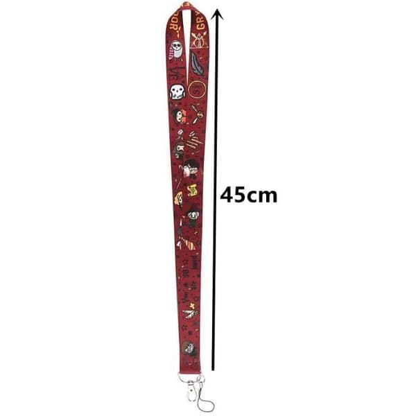 Förvaringsrem - Theme - Röd - 45 cm - Polyester - Unisex