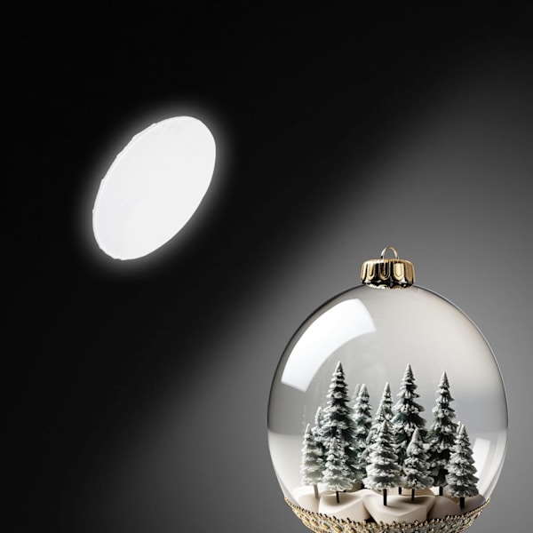 6 st standard reflektordiffusoröverdrag 7\" / 18cm mjukt tygdiffusorljusöverdrag reflektoröverdrag för fotografering videostudio standard blixt R White (6 Pcs)