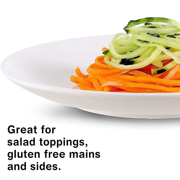 Håndholdt spiralizer grøntsagsslicer - Zucchini Spaghetti Maker Zoodle Maker - G