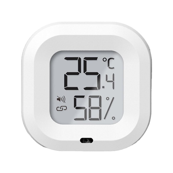 Termometer Hygrometer, trådlös appkontroll Exakt temperaturmätare för fuktighetsmätare