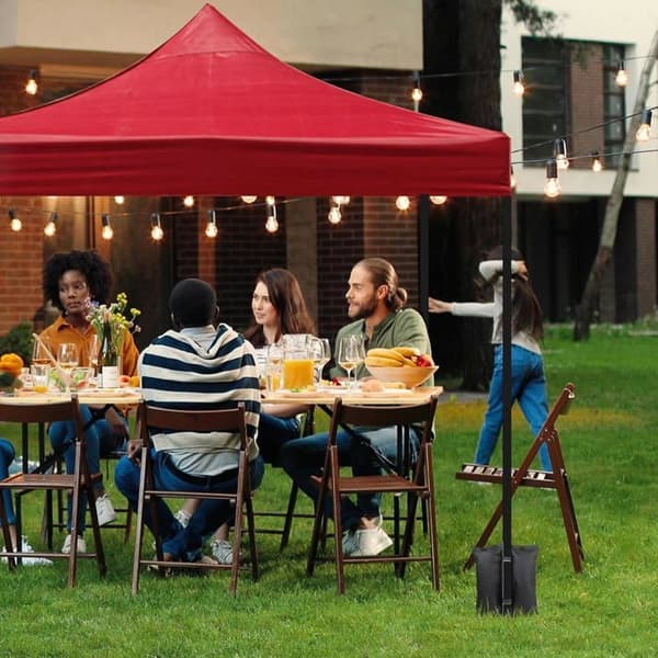 4-pack sandsäcksvikter, kraftiga sandsäckar för lusthus, sandsäckar för pop-up-tält