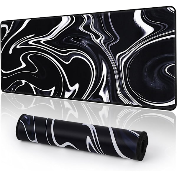 Musematte Gaming Stor Skrivebordsmatte (31,5 x 11,8 x 0,12 tommer) Vaskbar Musematte Bærbar PC-Skrivebordsmatte, Japansk Musematte med Sklisikker Gummibase, Utvid mouse pad Y16 XL