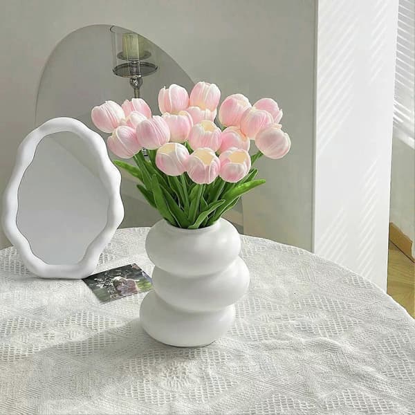 Konstgjord Tulpanblomma 13 Orange 5pcs