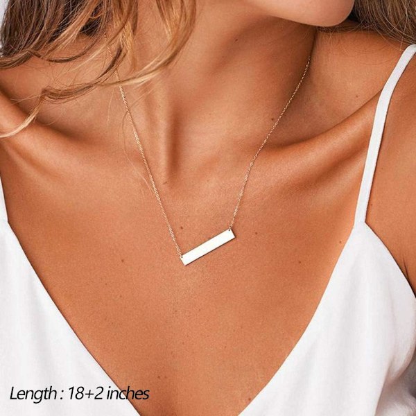 Fint lagdelt choker-kjede, håndlaget 14K gullbelagt Y-anheng kjede flerlags stangskive kjede justerbart lagdelt choker-kjede for kvinner 3PCS  Amethyst&Bar&Hammered Disc 3PCS  Chain&Bar&Hammered Disc