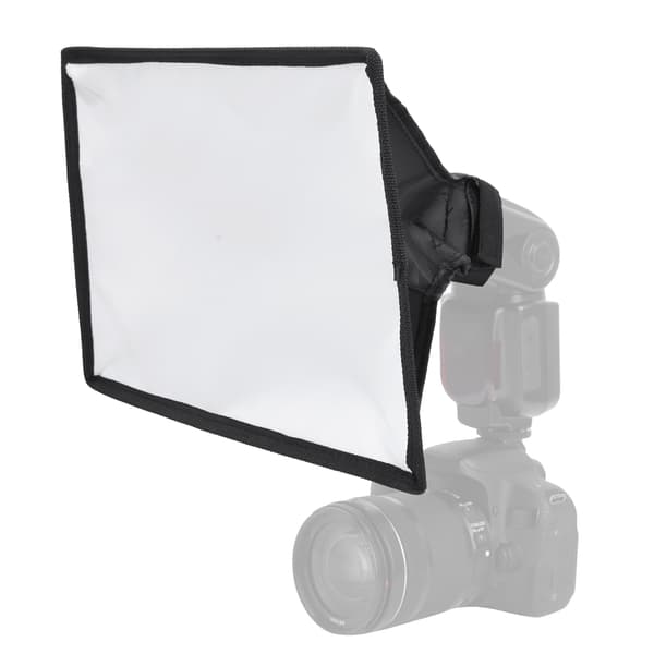 Universaali 20x30cm Speedlite-softbox-diffuusori kameran salamavalolle
