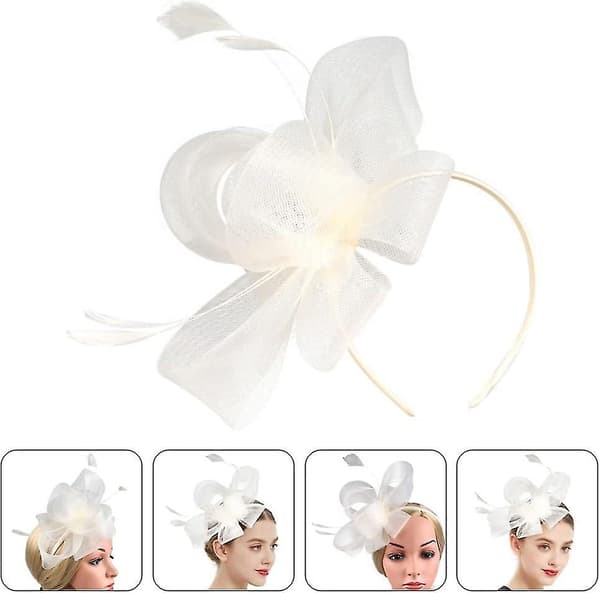 Fascinator-hiusklipsi, kukkahuntu, panta, cocktail-teekutsupanta, flapper