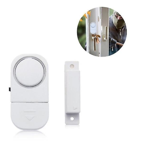 Trådløs Home Security Dør vindue Adgangsalarm Advarselssystem Magnetisk sensor