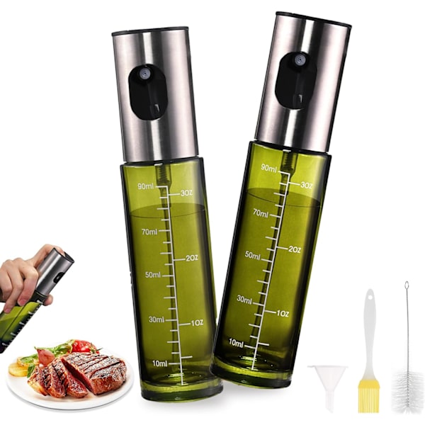 Set med två 100 ml matoljesprayflaskor