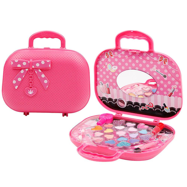 Real Washable Princess Cosmetic Set Girls Låtsaslek Makeup Toys Kit Real Washable Princess Cosmetic Set Girls Låtsaslek Makeup Toys Kit