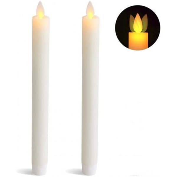 LED-ljuskrona 2 st. - Vit