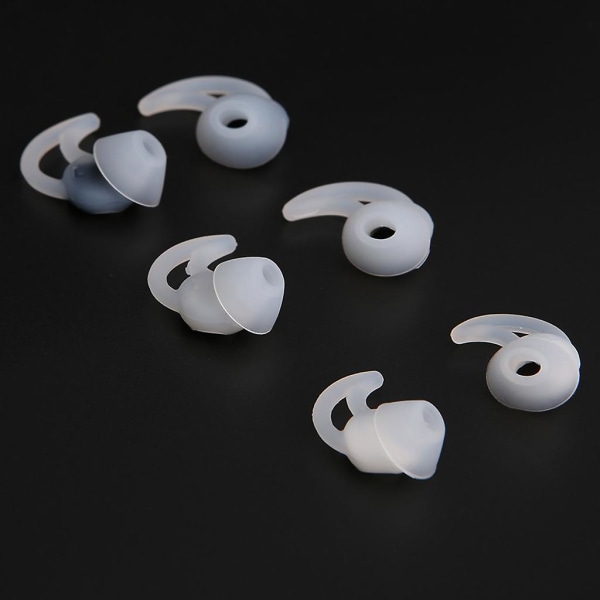 3 par silikon öronsnäcka Eartp ersättning för Qc20 Qc30 Sie2 Sie2i Ie2 Ie3