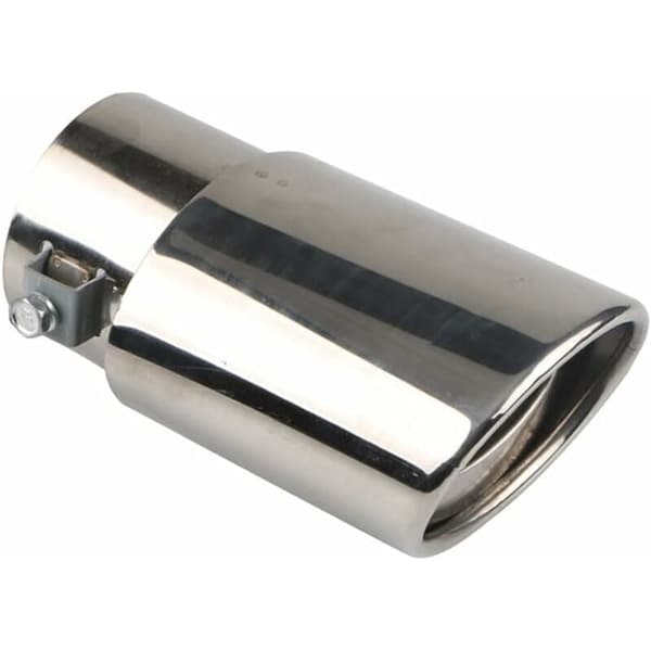 Udstødningsrørstopper, Bil Udstødningsrør Interiør Rustfrit Stål Universal Udstødningsrørstopper 14x6.6cm
