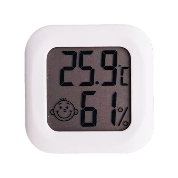 Digital LCD innendørs hygrometer termometer fuktighetsmåler rom