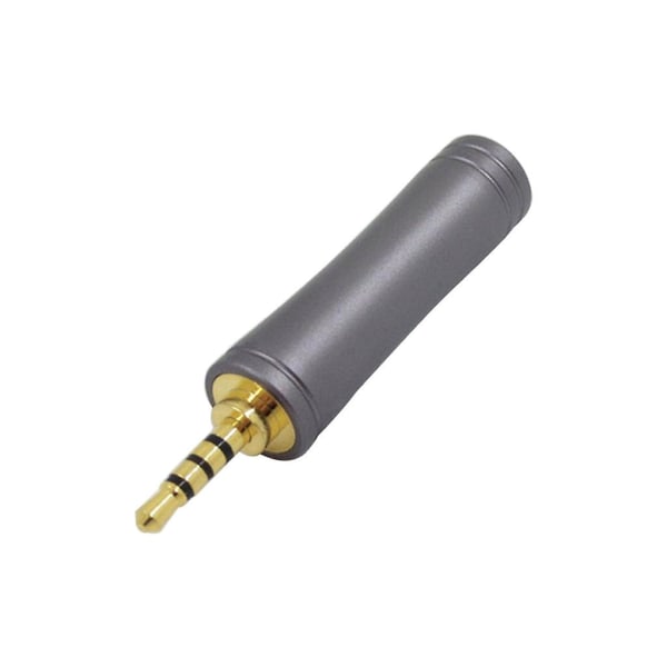 3,5 mm Hanne til 2,5 mm Hunne Audio Adapter Gullbelagte elektroniske enheter