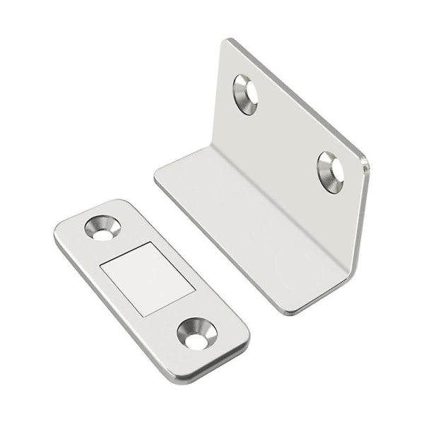 Stærke magnetiske møbler Tilbehør Dørlukkere Skab Låse Magneter  Garderobeskabe Dørstoppere Skabe Slanke lukninger (1 sæt, sølv) 3344 |  Fyndiq
