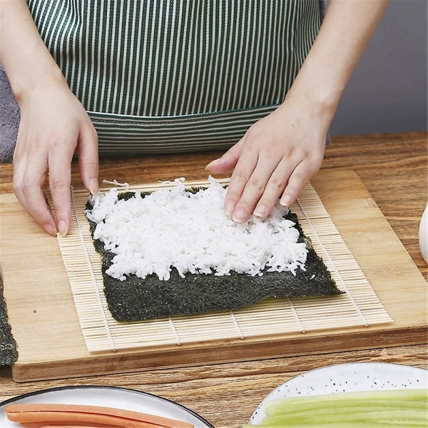 Sushi Making Kit 7-pack, Gjør det selv Sushi Maker For Nybegynnere - Sushi Rullematte