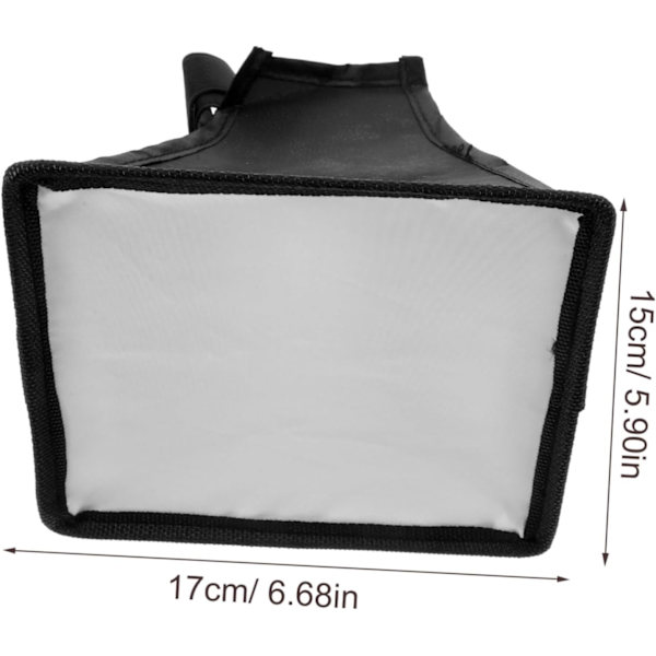 Kamera Blixt Diffuser Softbox Belysning för Topp Blixt Diffuser Reflektor
