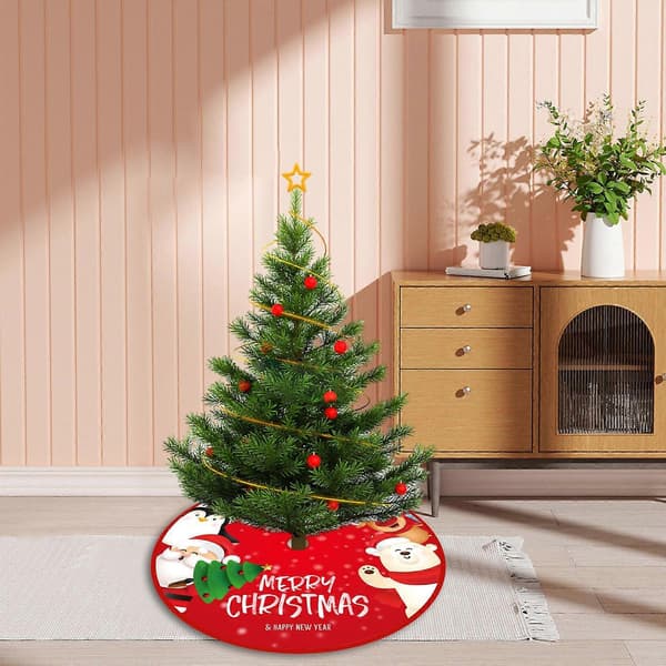 Julgransmatta Basöverdrag Julgransmatta Diameter 90cm Varm Ju Style A