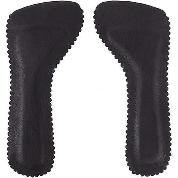 1 par självhäftande halkfria innersulor (svart), bekväma innersulor för sandaler, högklackade sneakers, svamp latex dynor för kvinnor