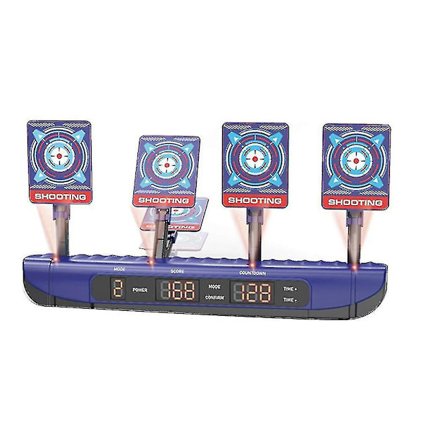 Elektronisk digital scoring skydespil til Nerf-pistoler Automatisk nulstilling af mål Legetøj Børnefødselsdagsgave