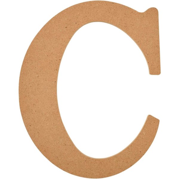 8\" Oavslutade träbokstäver DIY-hantverk, personlig heminredning, konstprojekt, 2-pack, produkt 63583 och 63582 D + Letter 63582 8 inch