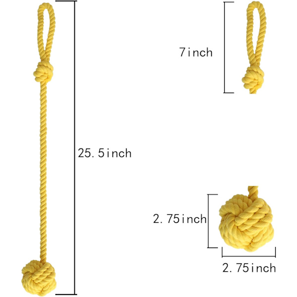 2 stk gardinholdere gardinholdere gardinbånd med stor vevd ball utendørs gardinholdere bomull håndvevd gardin tau holdere dekor Yellow