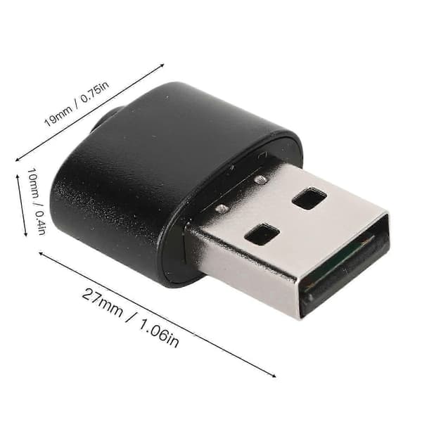 USB-musebeveger med 3 moduser, automatisk tilkobling, minnefunksjon, muse-shaker