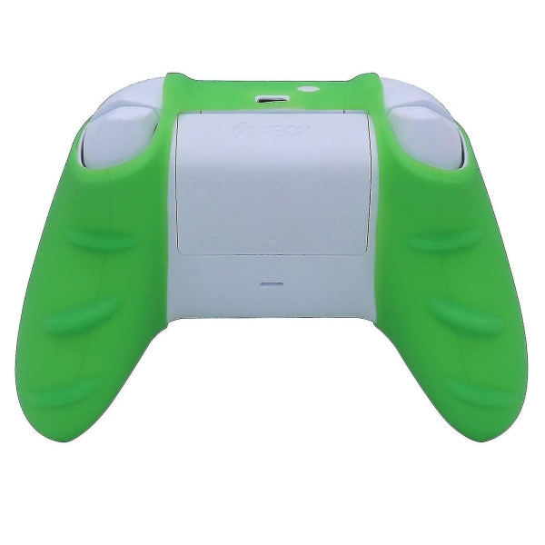 Mjukt silikonfodral för Xbox Series X/s-kontroller, skyddande hud, spelkontroll, vit