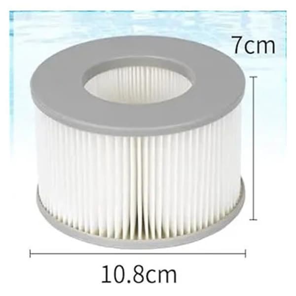 Velegnet til spafilterpatroner | Clip-on design, holdbar. (1-pak)