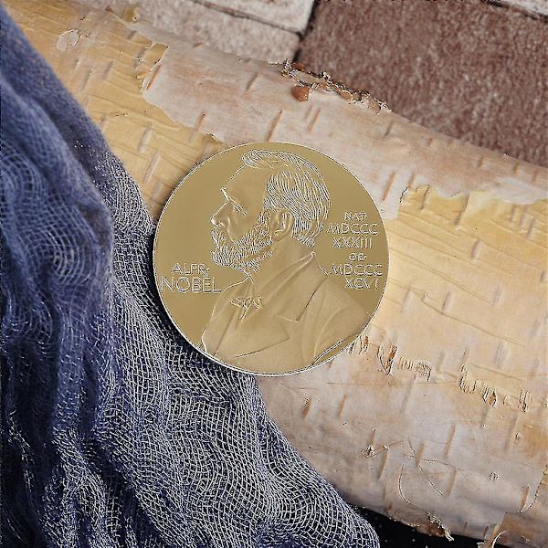 Alfred Bernhard Nobel Minnesmynt Samling Present Souvenir Konst Metall Anti