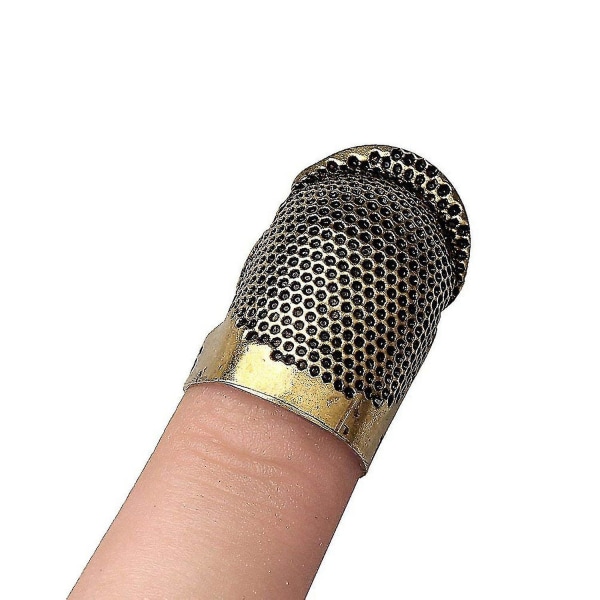 2 stk. Syning fingerbøl, retro syning fingerbøl fingerbeskytter skjold beskytter fingerspids fingerbøl Pin z
