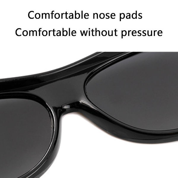 Fit Over Hd Kjøreglass For Menn, Kvinner - Anti Glare Polariserte Wraparos
