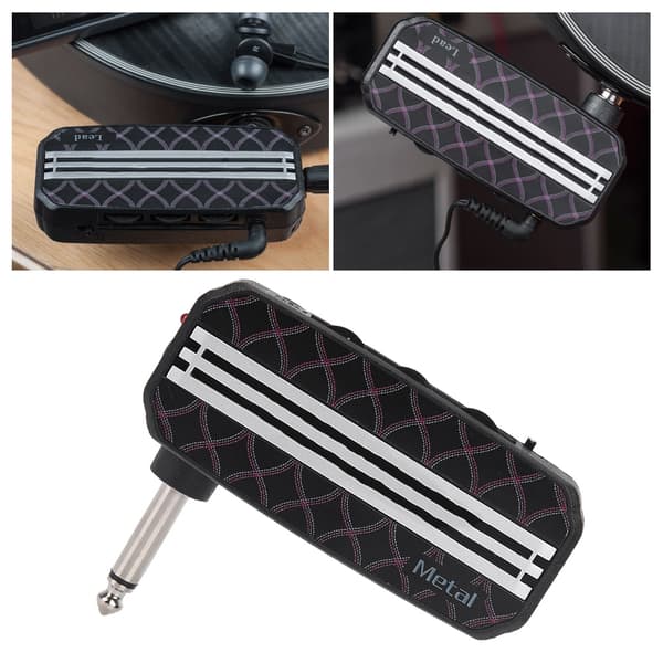 JOYO JA-03 Mini Bärbar Uppladdningsbar Elgitarr Plug Hörlursförstärkare